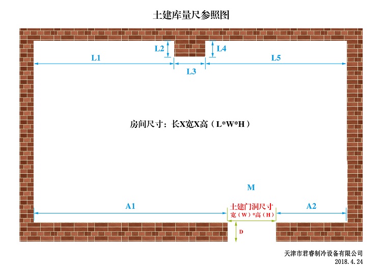 土建冷庫測量